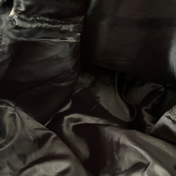 Victoria's Secret Black Pink Stripe Nylon Backpack Travel Pool Summer Beach Bag - Picture 7 of 10